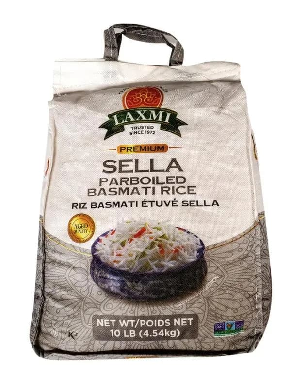 Laxmi Sella Parboiled Basmati Rice 20lb