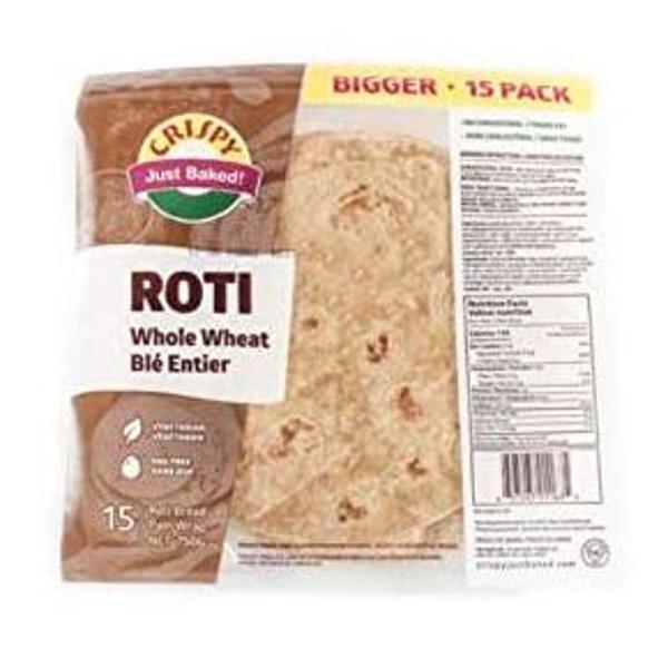 Crispy Whole Wheat Roti 15pcs