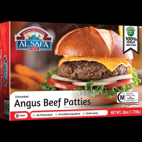 Al Safa Angus Beef Burger Patties