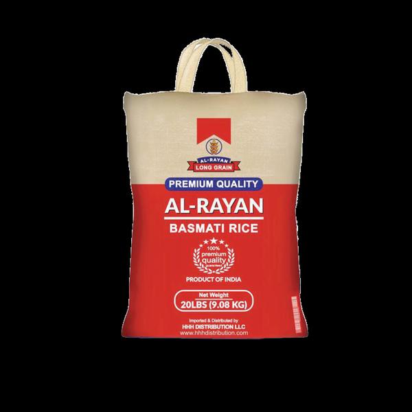 AL-RAYAN PARBOILED BASMATI RICE 20LB