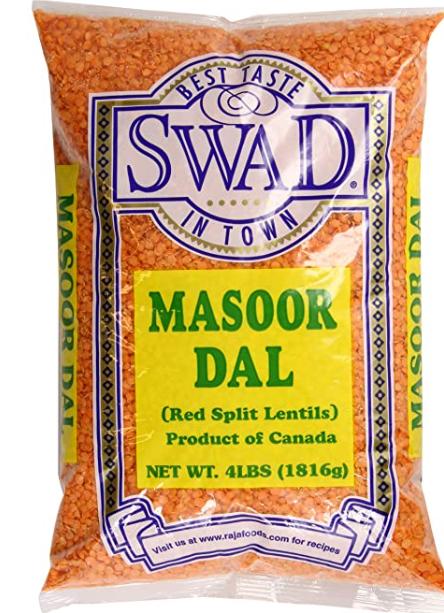 Swad Masoor Dal 4lbs