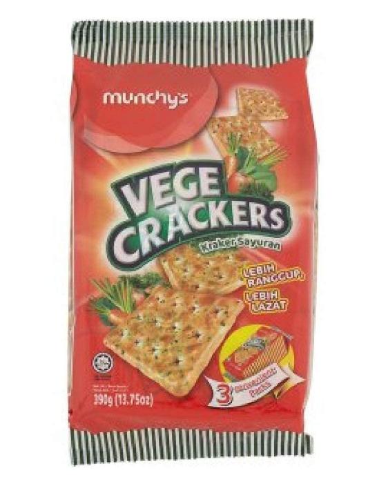 Munchy's Vege Crackers 390g