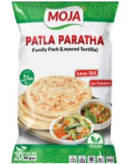 Moja Patla Paratha 20pcs.