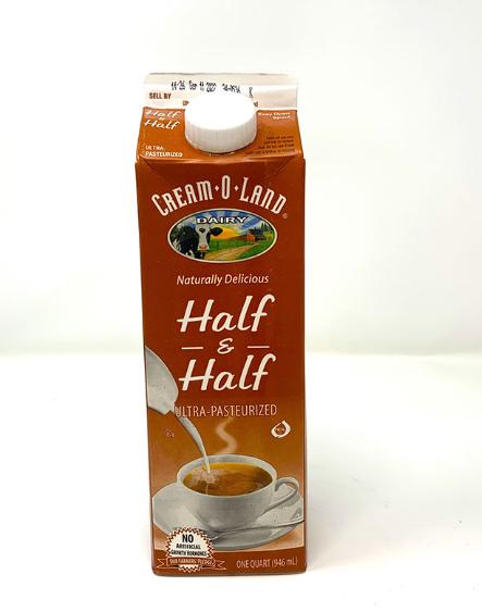 Cream D Land Half & Half 946ml