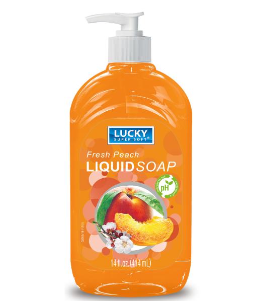 Lucky Liquid Soap,Fresh Peach