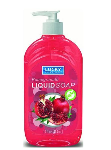 Lucky Super Soft Liquid Soap, Pomegranate 14 oz