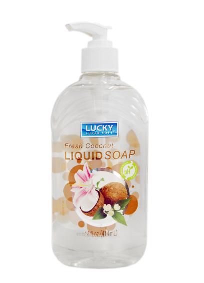 Lucky Liquid Soap, Fresh Kiwi 14oz