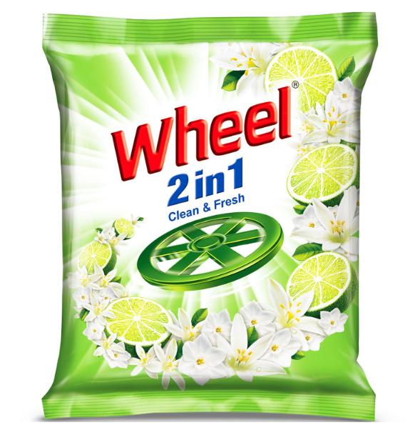 Wheel Two in One detergent Powder 2kg