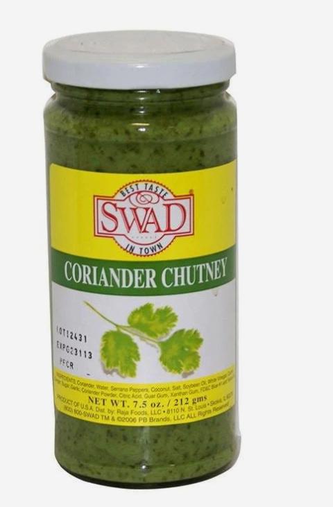 Swad Coriander Chutney 7.5oz