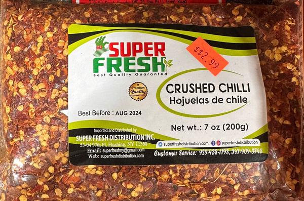 Super Fresh Crushed Red Chili 7oz