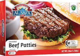 Al Safa Beef Patties 6pcs