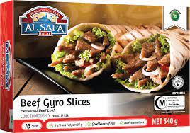 Al Safa Beef Gyro Slices 16pcs