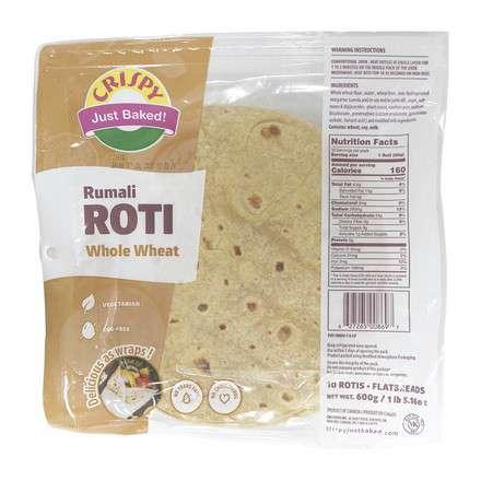 Crispy Whole Wheat Roti